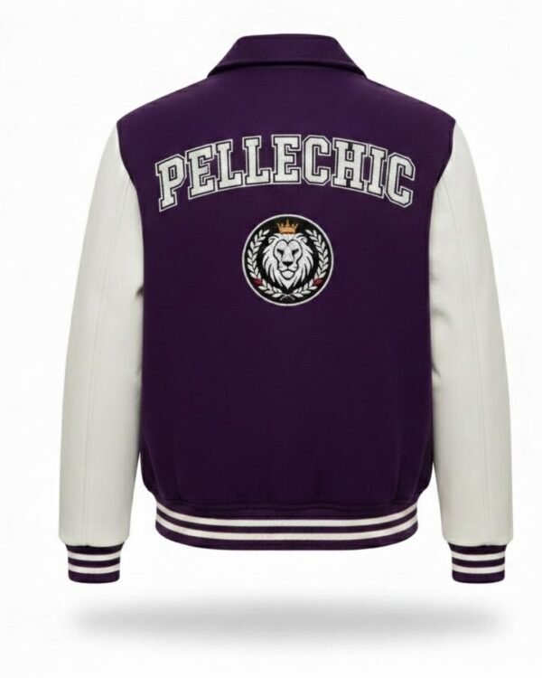 The Ultimate Purple & Red Varsity Jacket $721 USD
