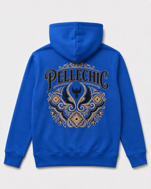 PelleChic Royal Phoenix Heavyweight Embroidered Hoodie USD-$900