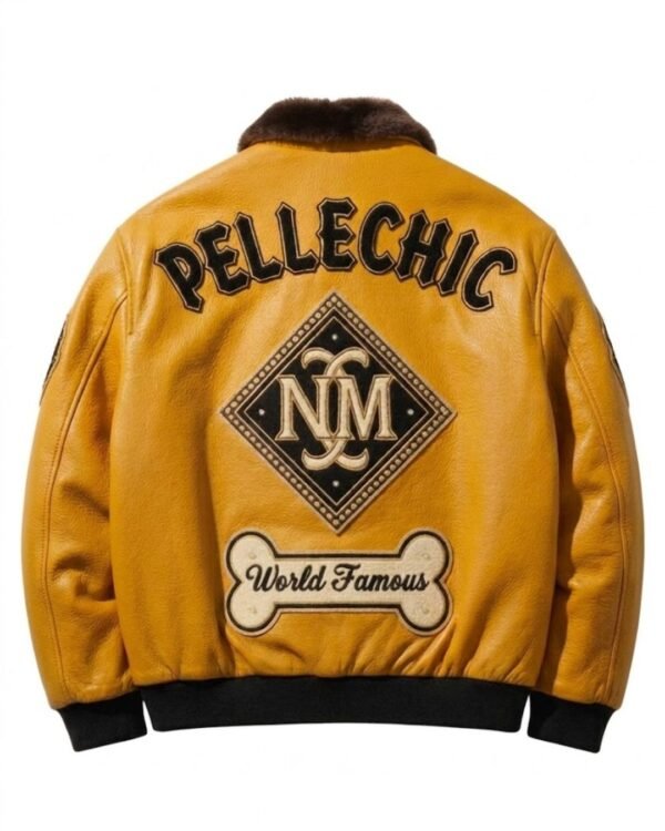 The Ultimate "World Famous" Premium Leather Bomber Jacket USD-$854
